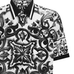 Camicia in seta stampa Maiolica G5LG9T HI1Y6IZ3TN DOLCE & GABBANA 