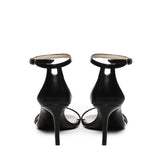 NUDIST II SANDAL 75 SK306BLK  STUART WEITZMAN 