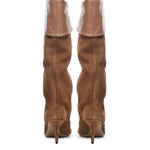 Stivali in pelle scamosciata PX1685XV0SN SIGARO COGNAC PARIS TEXAS 