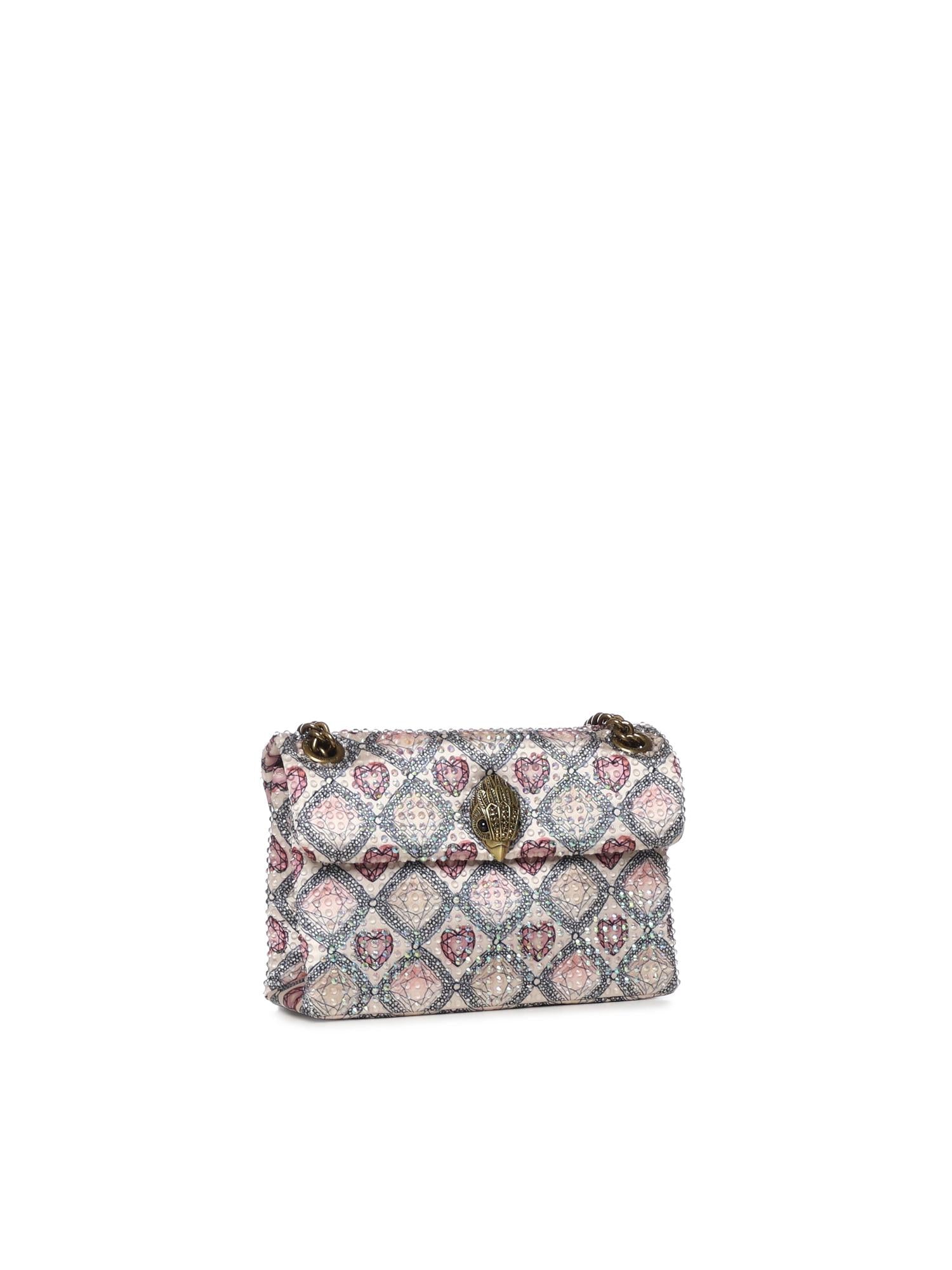 Mini bag Kensington con cristalli 5018143609 BEIGE KURT GEIGER 