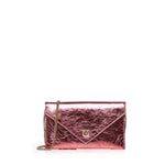 Bustina in pelle metallizzata con logo 105347 A2OTQ59Q PINKO 
