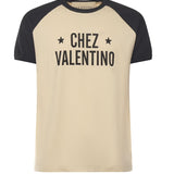T-shirt con stampa Chez Valentino 7V3MG17D AYCQT3 VALENTINO GARAVANI 