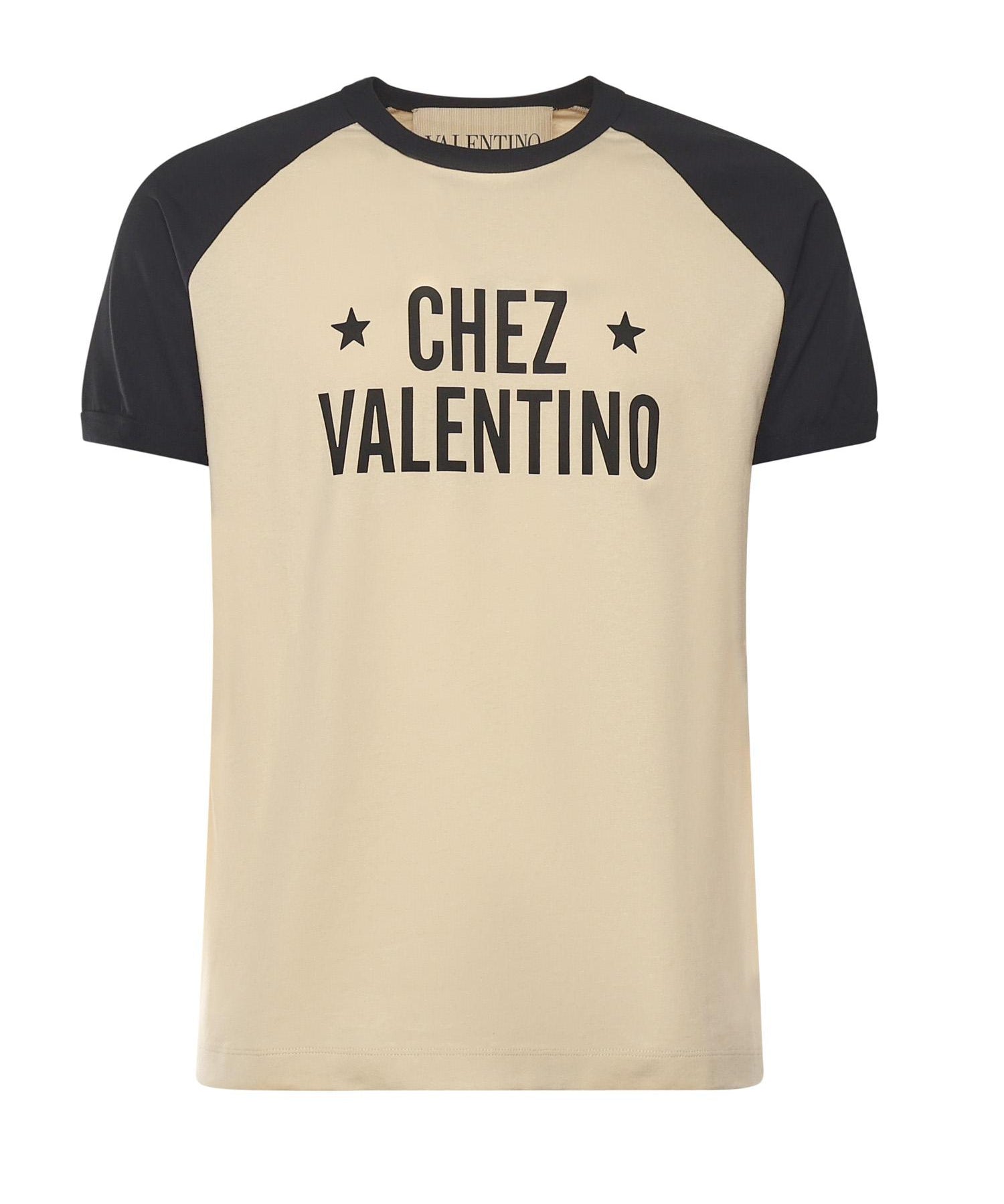 T-shirt con stampa Chez Valentino 7V3MG17D AYCQT3 VALENTINO GARAVANI 