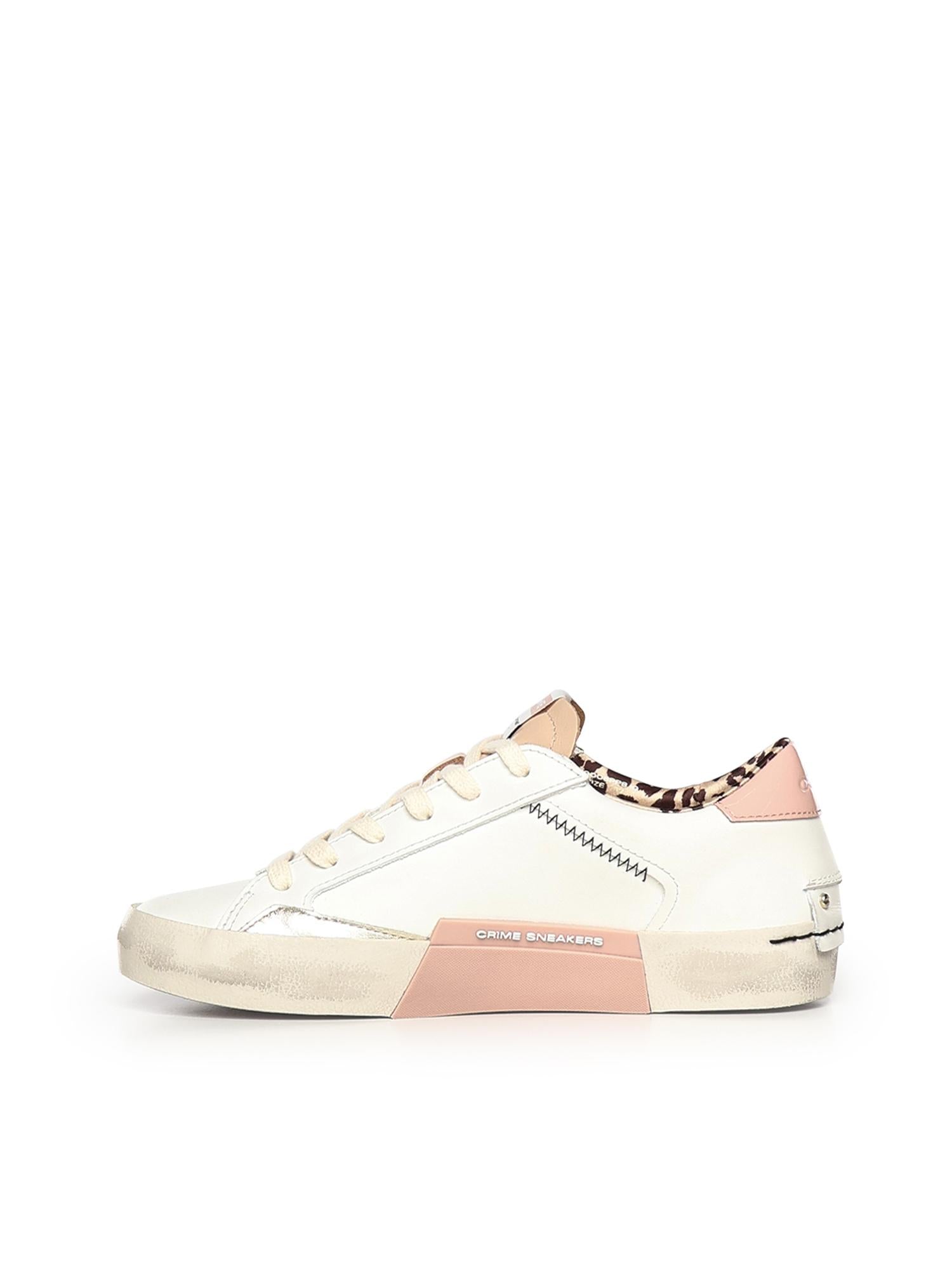 Sneaker Rush in pelle 29008PP8B WHITE CRIME LONDON 