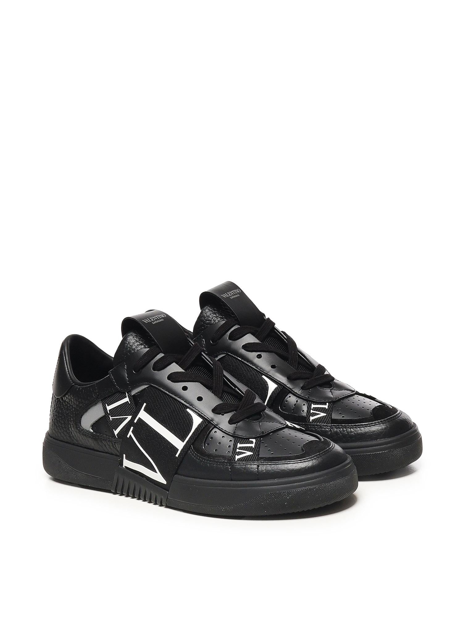 Sneaker Vl7N in vitello e nastri 8Y2S0C58 WRQ0NO VALENTINO GARAVANI 