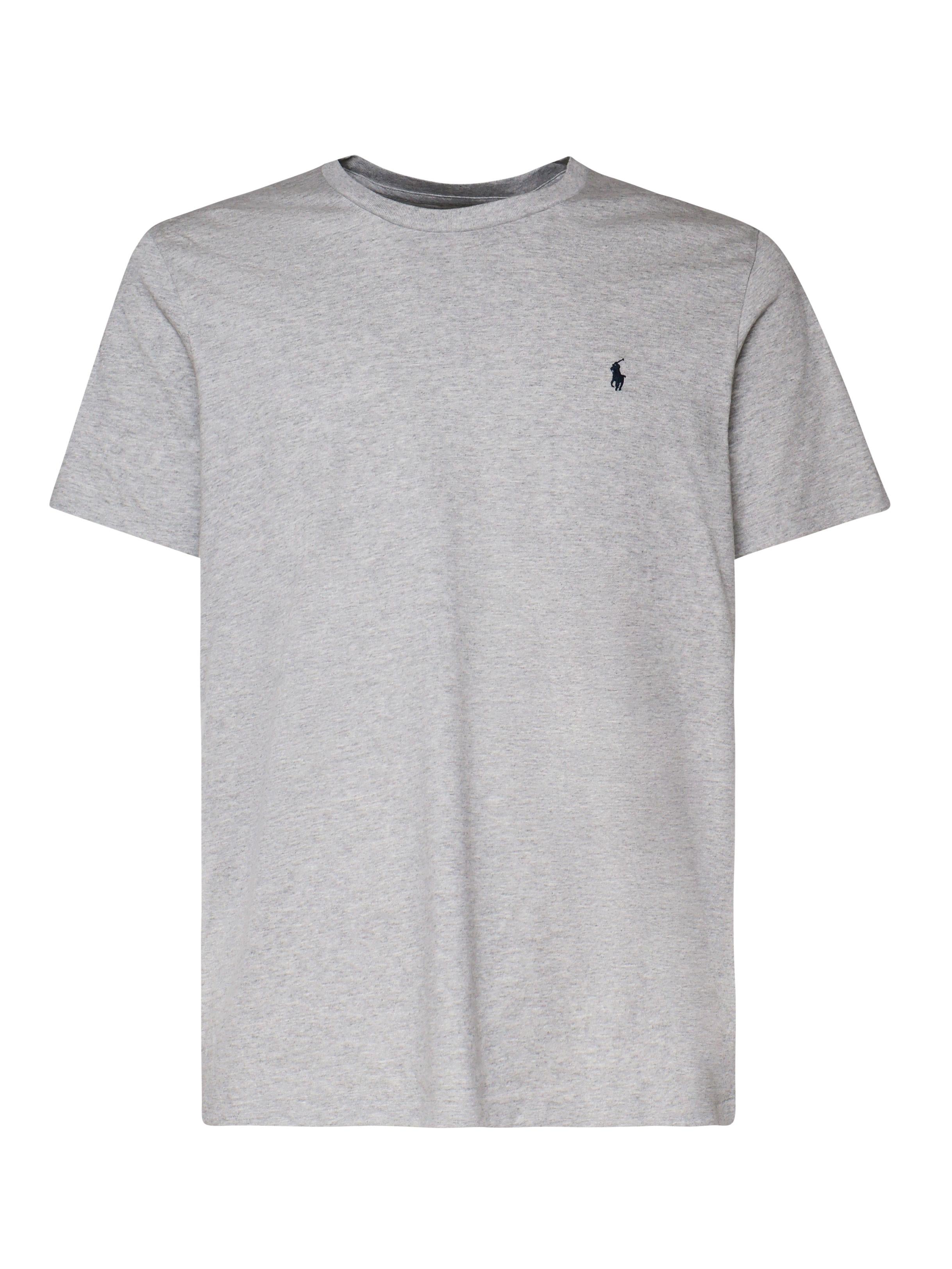 T-shirt in cotone con logo<BR/> 714844756 003 POLO RALPH LAUREN 