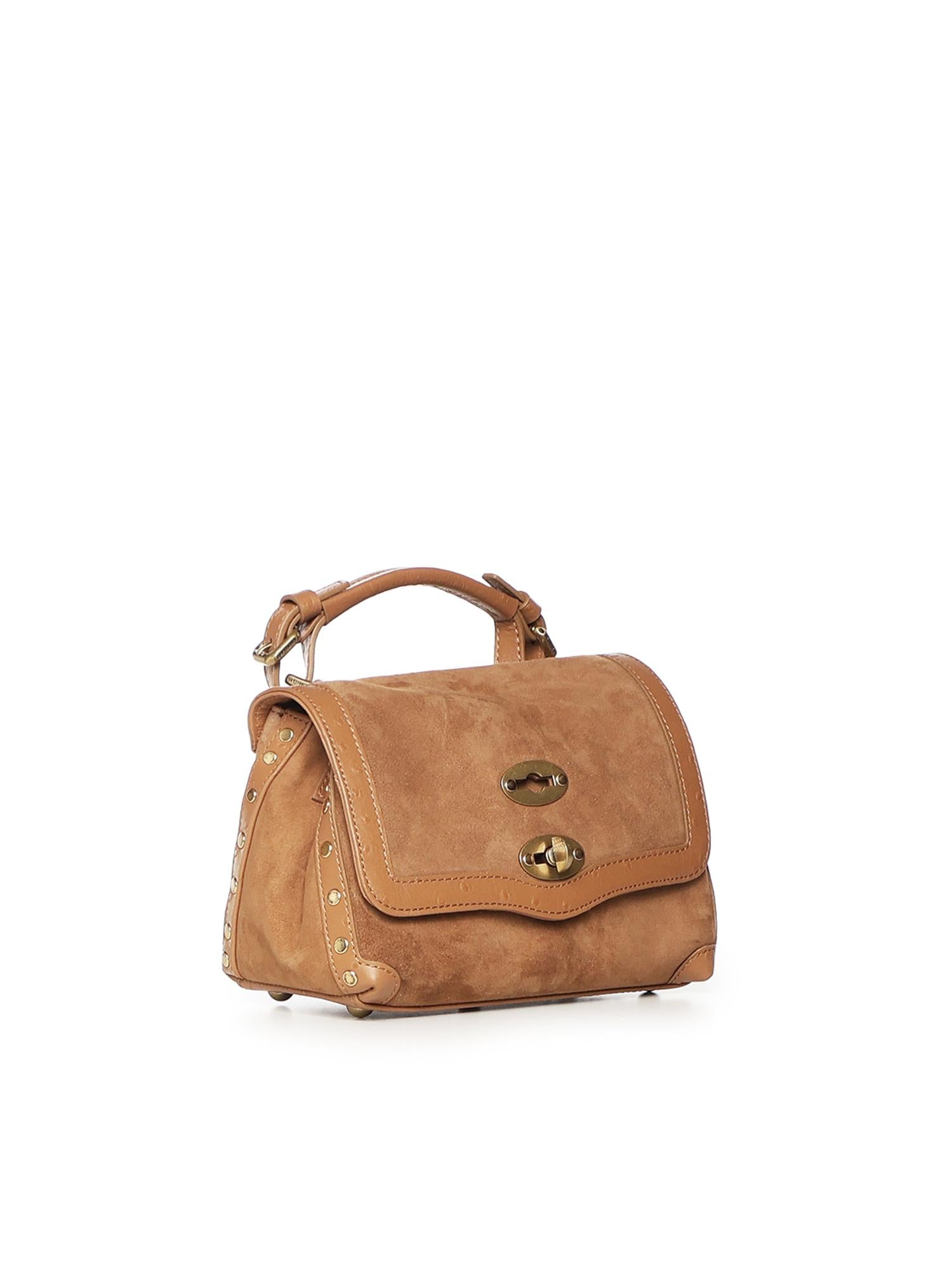 Borsa Postina® Baby in pelle Zashmere® e cactus 070790 2270000Z0248 ZANELLATO 