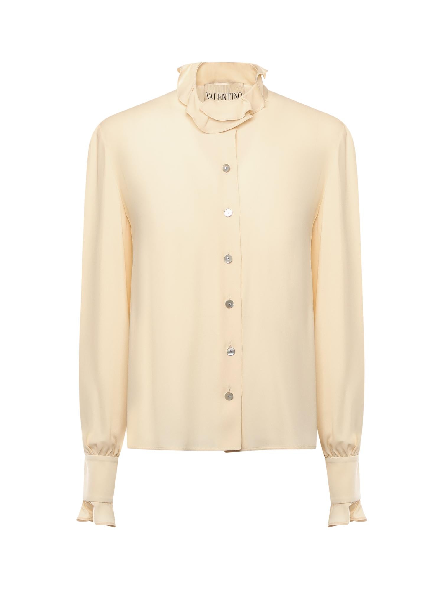 Camicia in Georgette 7B0AB7Y5 1MHET5 VALENTINO GARAVANI 
