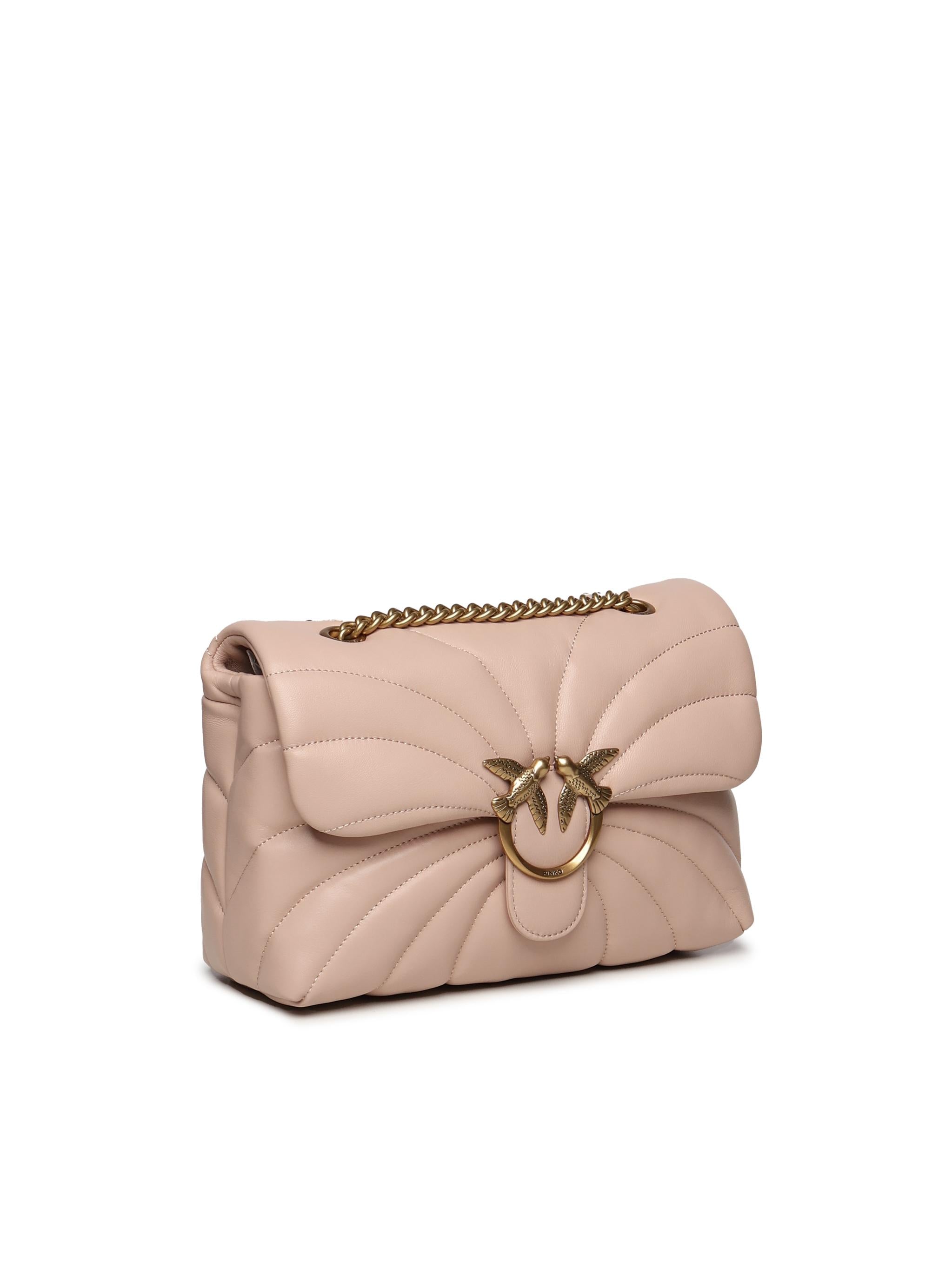 Borsa grande Love Bag Puff trapunta farfalla 100038 A1EXO81Q PINKO 