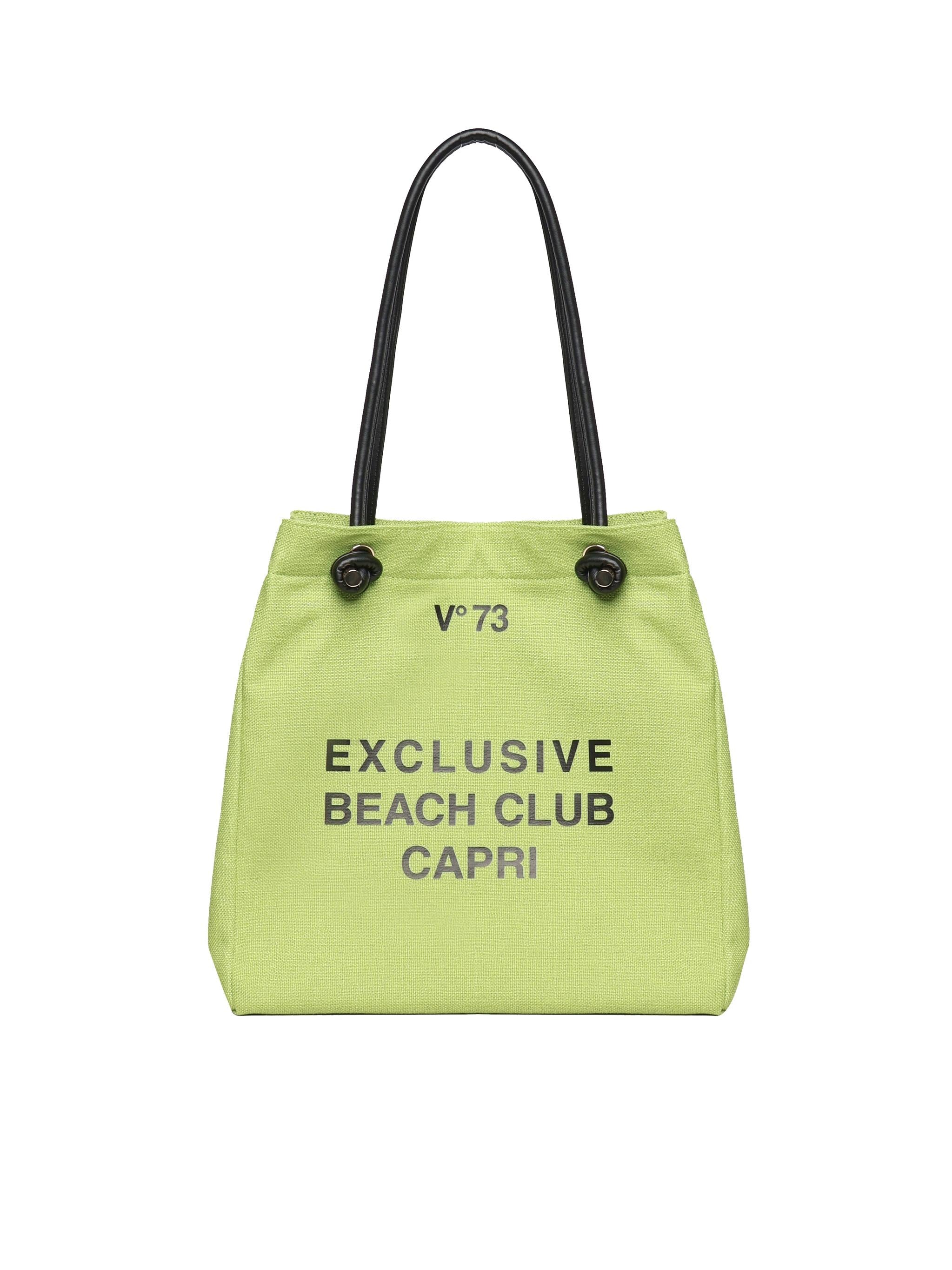 Borsa shooping Beach Club 73BS92701 BEACH CLUBLIME/NERO V° 73 