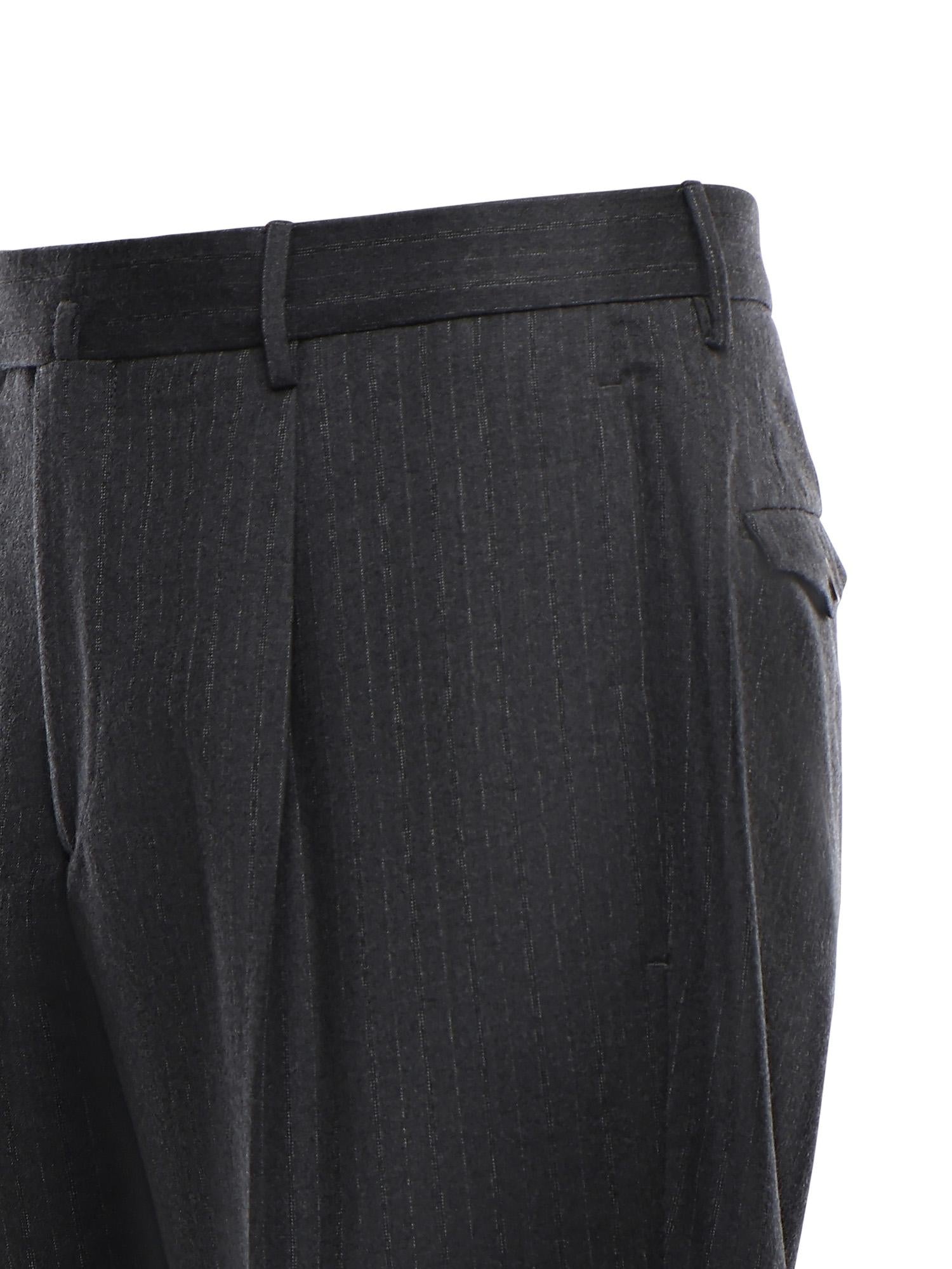 Abito sartoriale in lana gessata E3889N 95F SANTANIELLO 