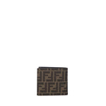 Portafoglio Bi-fold FF jacquard in tessuto 7M0169 ALWKF0L3T FENDI 
