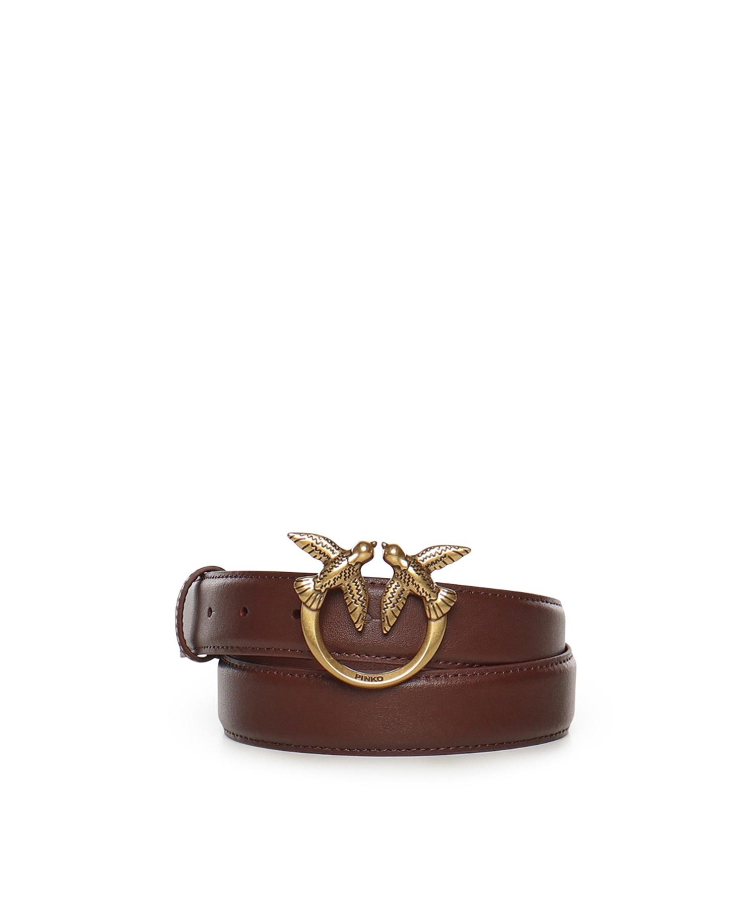Cintura Love Birds in pelle 100125 A0F1R49Q PINKO 