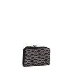 Portafoglio zip around in tessuto con logo jacquard EW000369 AF11951FC033 EMPORIO ARMANI 