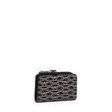 Portafoglio zip around in tessuto con logo jacquard EW000369 AF11951FC033 EMPORIO ARMANI 