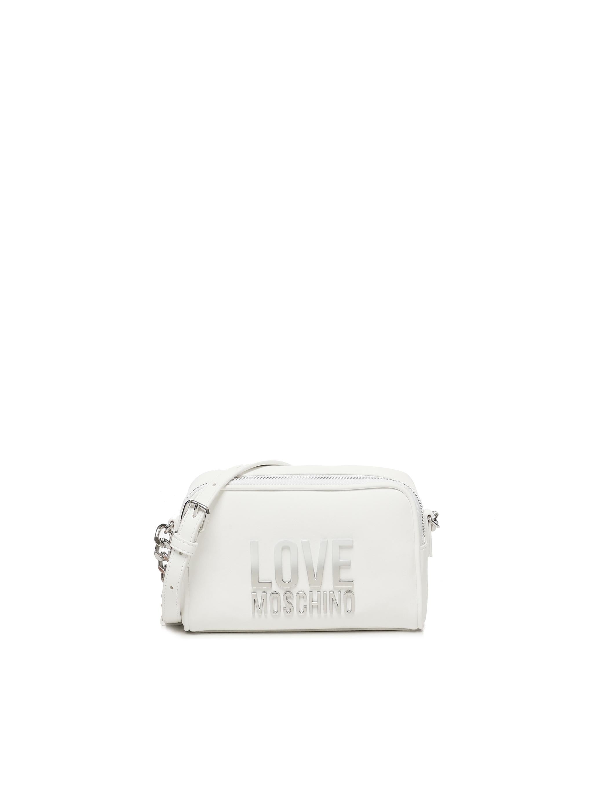 Borsa a tracolla con logo degradé JC4255PP0MKD0 100 LOVE MOSCHINO 