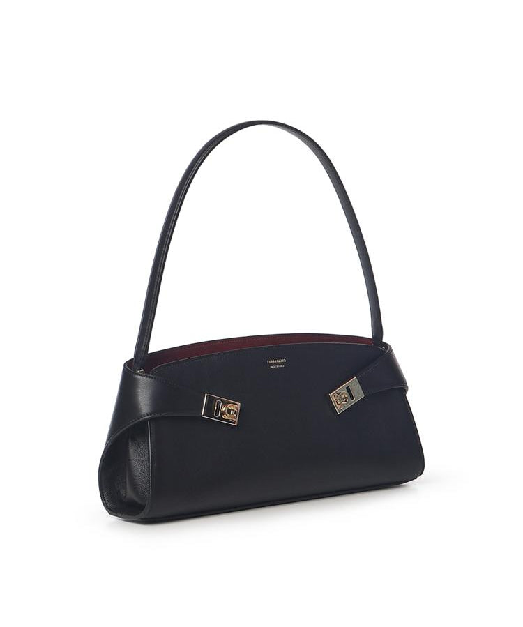 Borsa a spalla Hug East-West in pelle 21A712 795208001 FERRAGAMO 