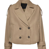 Trench cropped doppiopetto 106325 A1PRD41 PINKO 