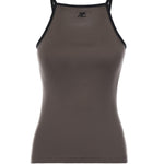 Canotta Contrast in cotone 126JDE149JS0203 B214 COURREGES 