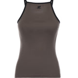 Canotta Contrast in cotone 126JDE149JS0203 B214 COURREGES 