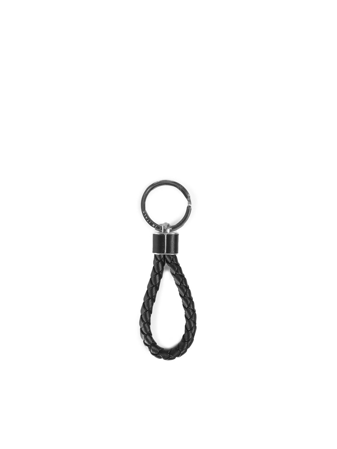 Portachiavi Intreccio in pelle 709727 VMAY18803 BOTTEGA VENETA 