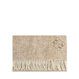 Sciarpa anagram in lana e cashmere F811SS1X01 2140 LOEWE 