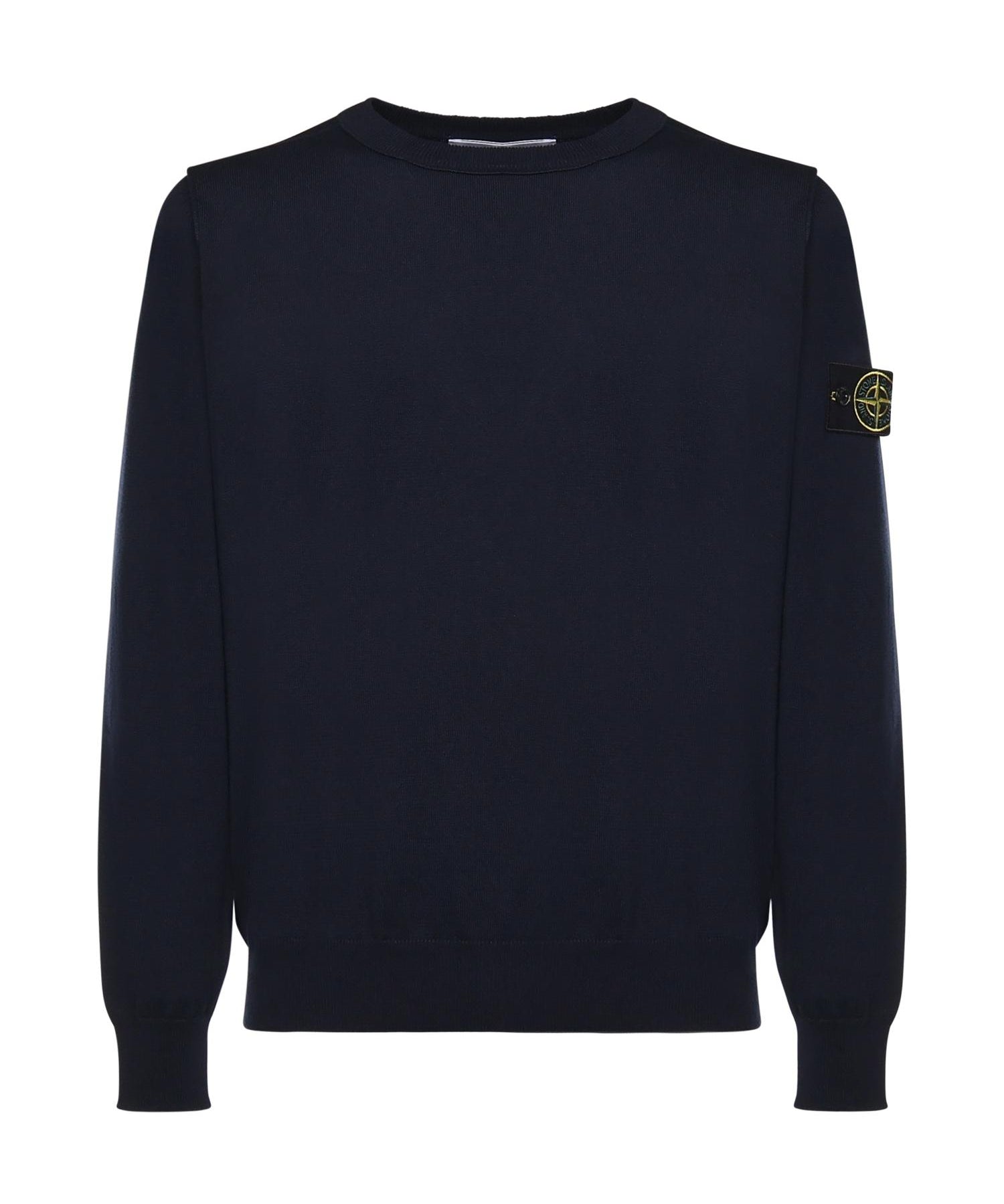 Maglione in cotone con logo L1S155100053 S00B2V0020 STONE ISLAND 