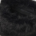 Maxi clutch in eco-pelliccia con logo 105909 A2VZZ99Q PINKO 