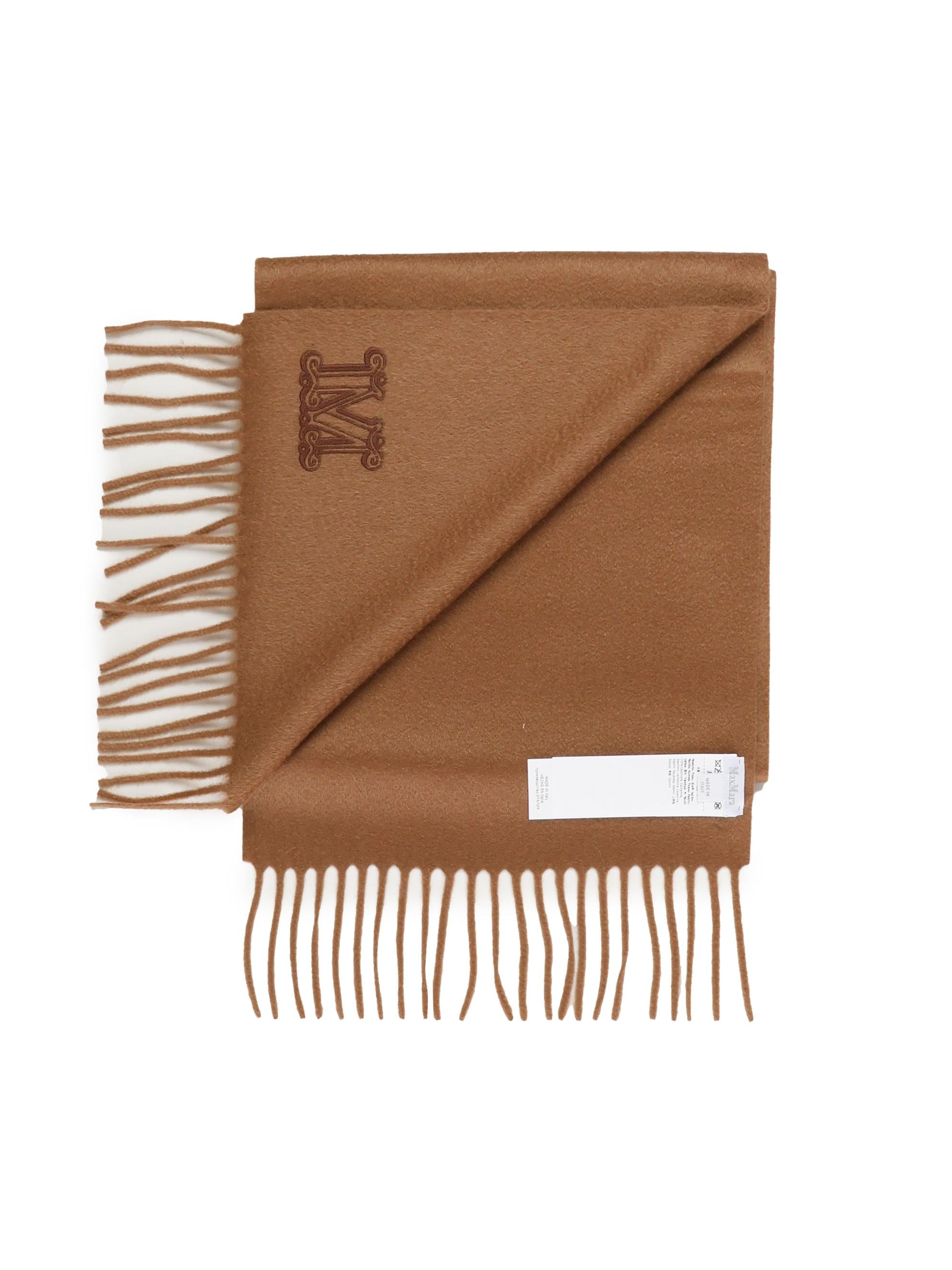 Sciarpa Dalia rettangolare con dettaglio logo 2514541311600 034 MAX MARA 