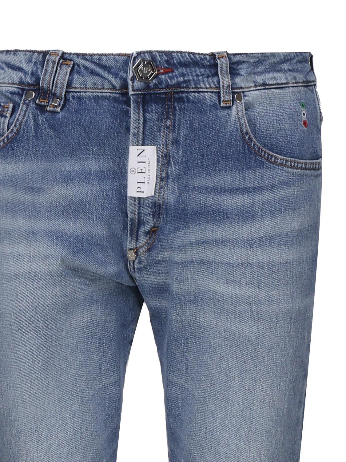 Jeans skinny a vita media SADCMDT3765 PDE004N7CO PHILIPP PLEIN 