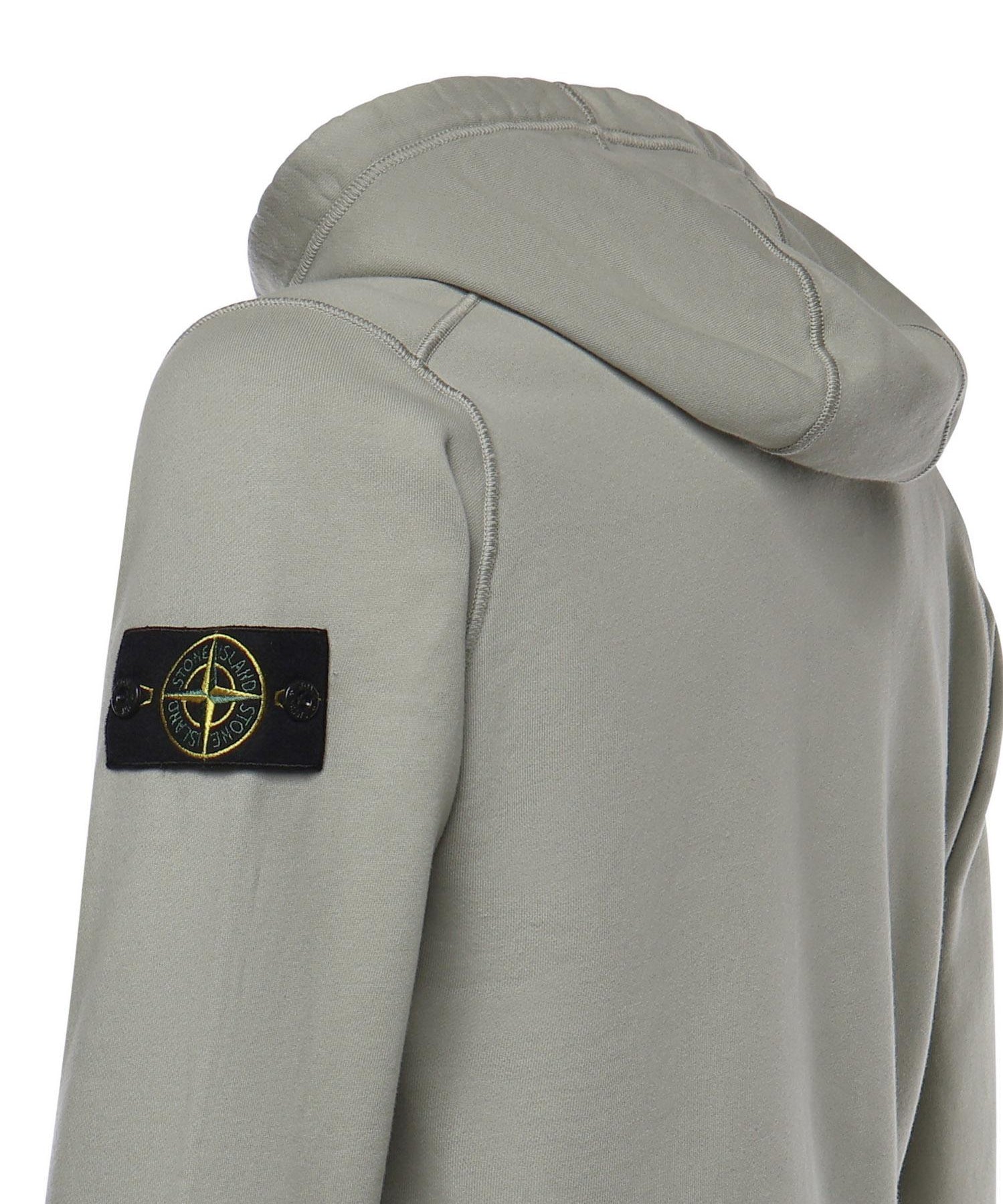 Felpa in cotone con logo L1S156100061 S0051V0055 STONE ISLAND 