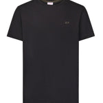 T-shirt in piquet di cotone T45120 11 SUN 68 