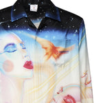 Camicia con stampa in seta UMPF25SH00602  CASABLANCA 