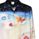 Camicia con stampa in seta UMPF25SH00602  CASABLANCA 