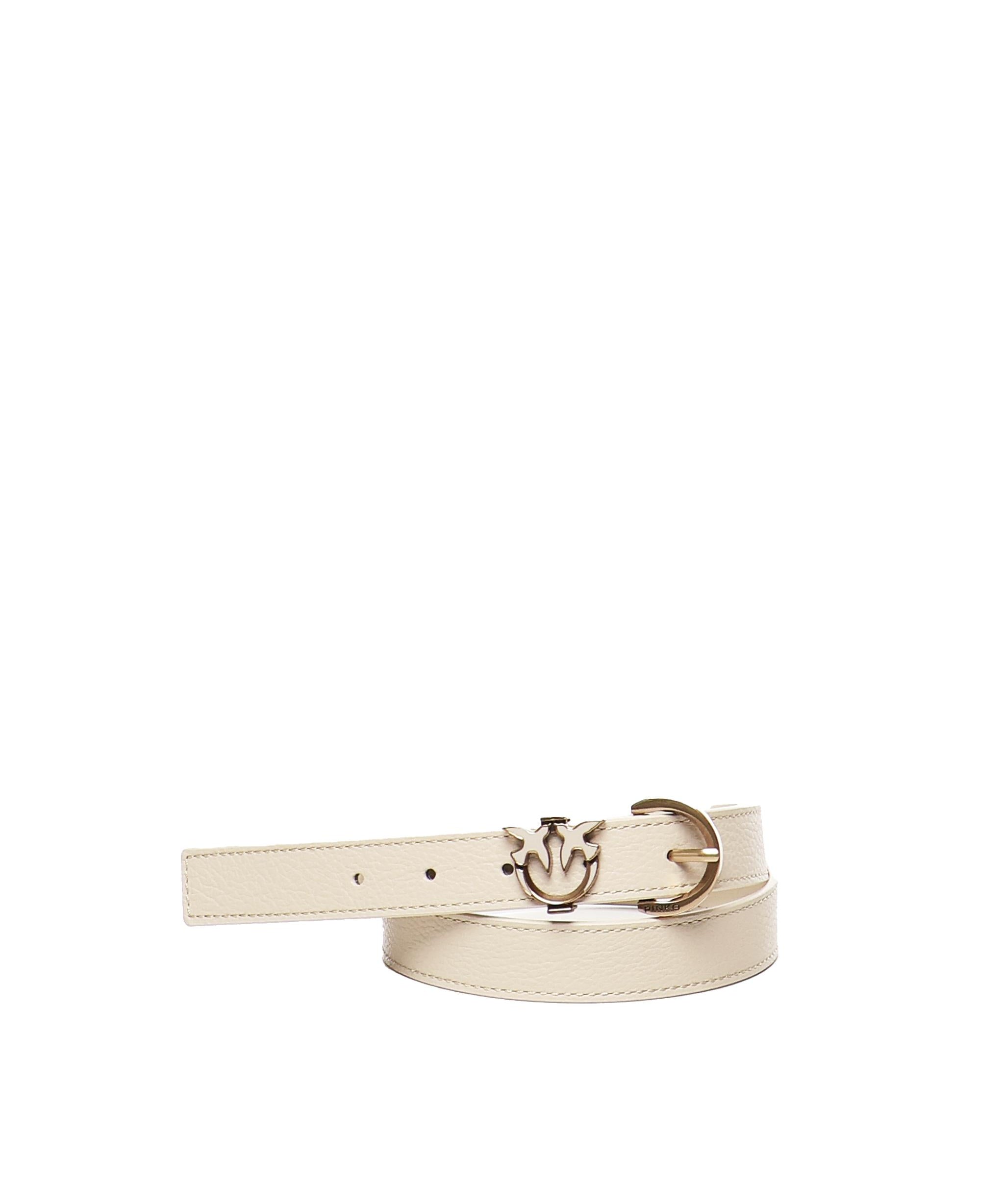 Cintura in pelle con logo 102820 A158C50Q PINKO 