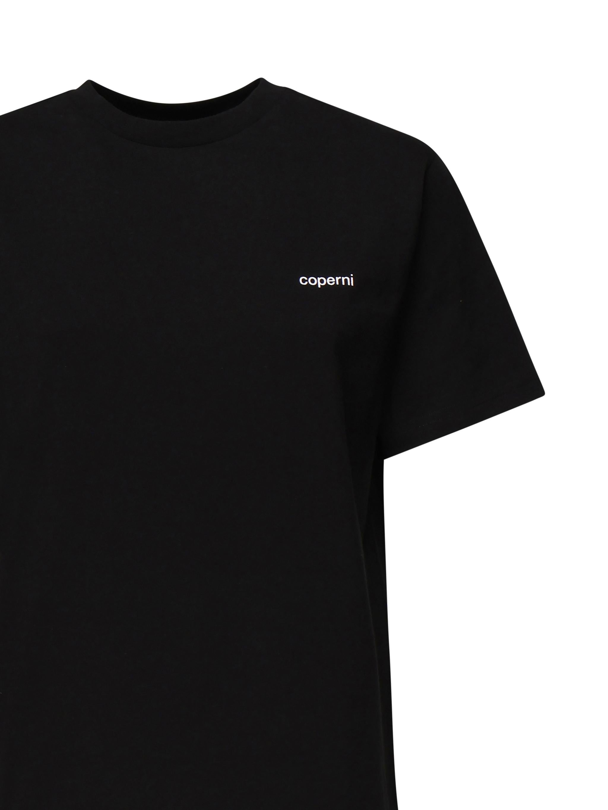 T-shirt con logo COPJS03504 BLACK COPERNI 