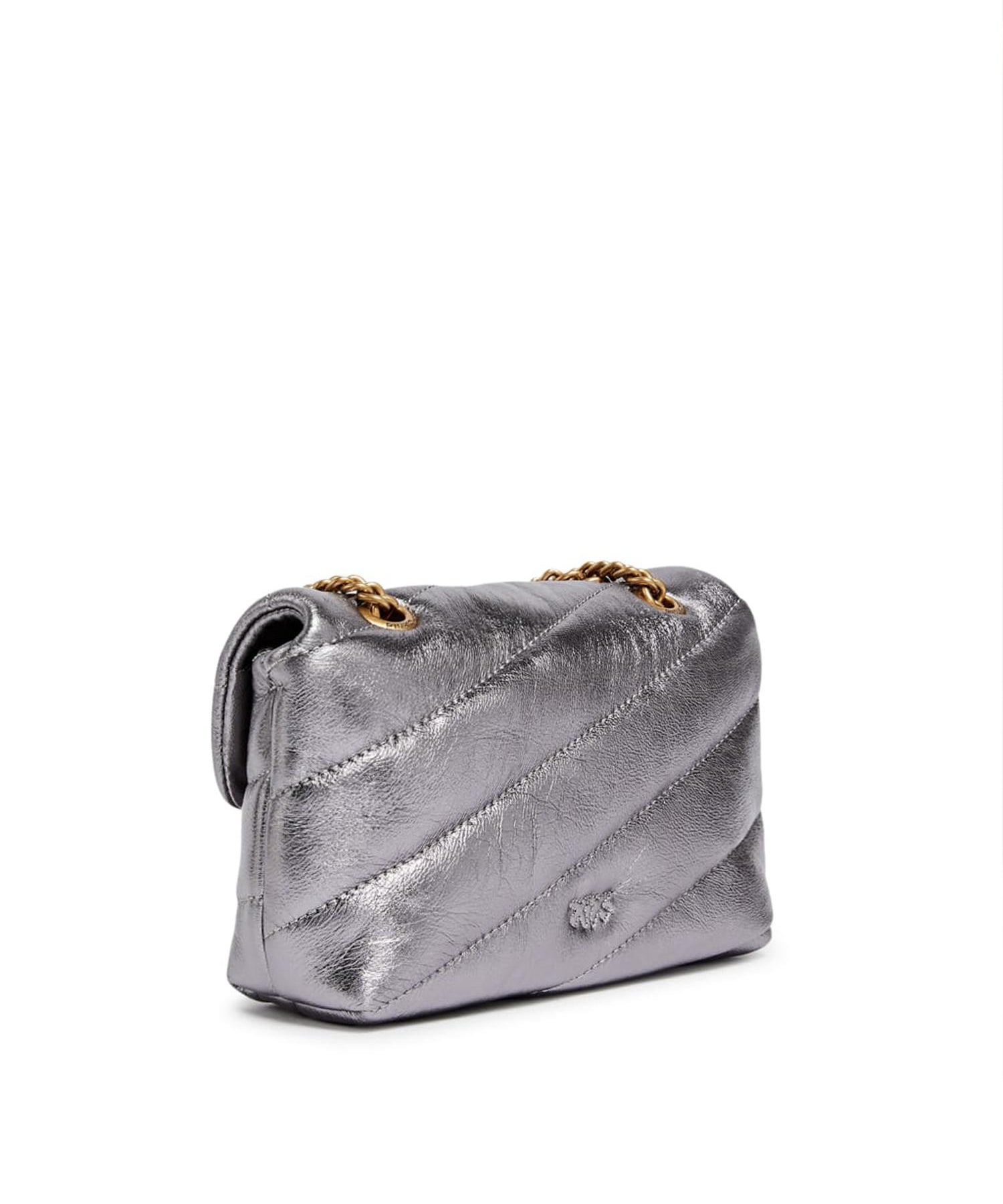 Borsa a tracolla Baby Love Bag Puff in nappa laminata 100040 A360IEHQ PINKO 