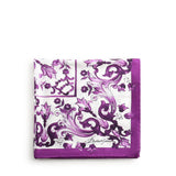 Foulard in twill di seta con stampa maiolica FN092R GDAOYHP3ON DOLCE & GABBANA 