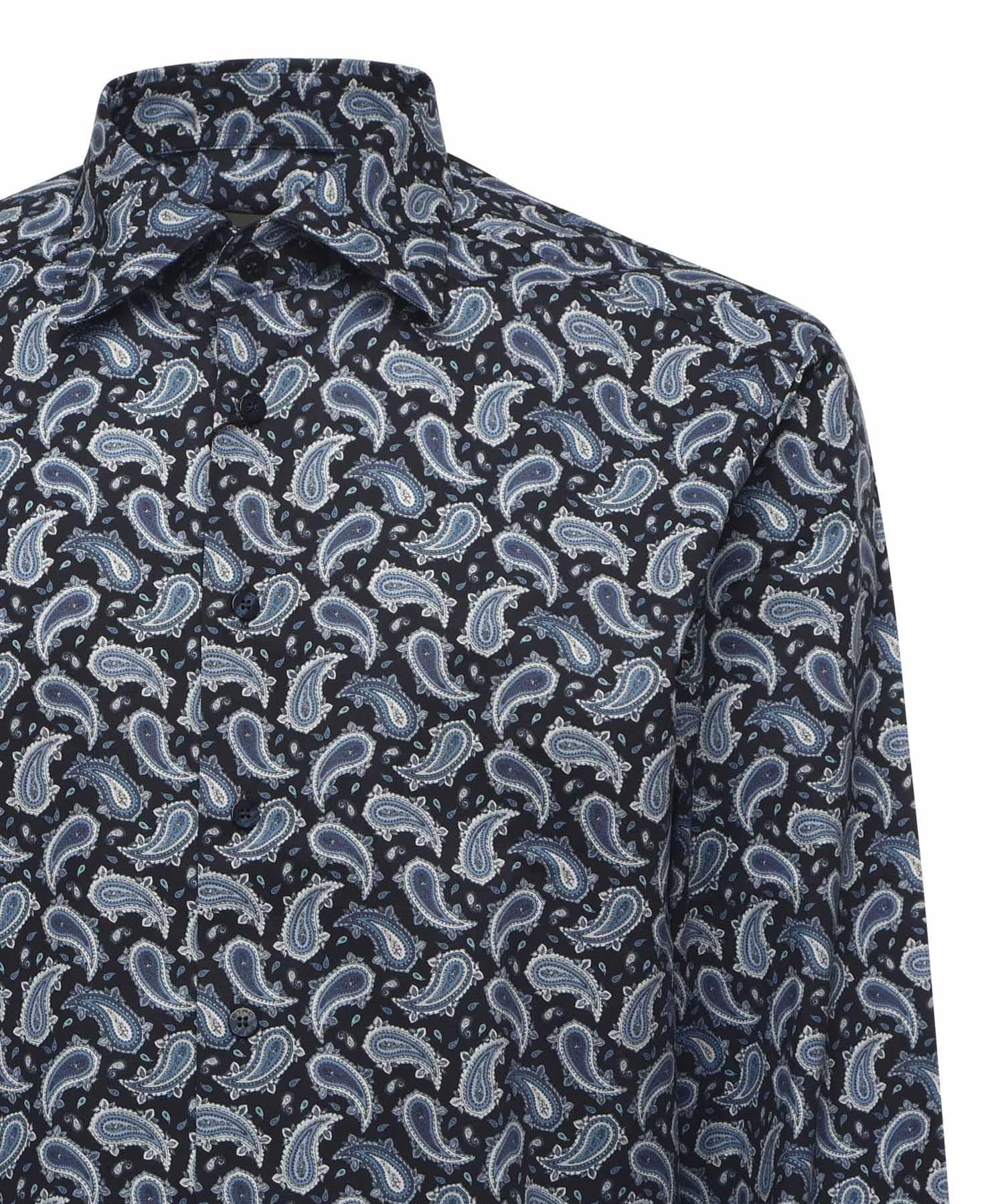 Camicia in cotone con stampa paisley MRIB0025 99SA5M4X0885 ETRO 