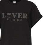 T-shirt con stampa 104605 A2D1Z99 PINKO 