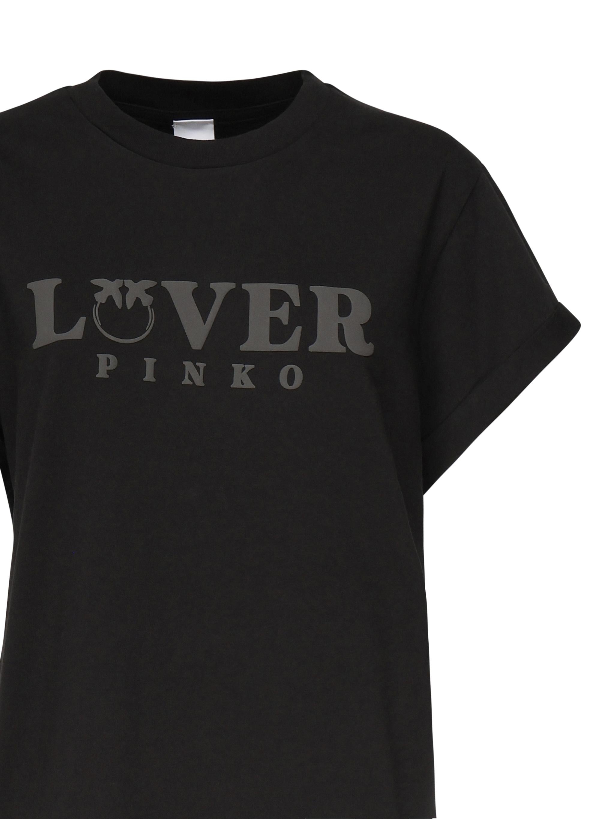 T-shirt con stampa 104605 A2D1Z99 PINKO 