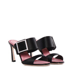 Mule Trompette in raso RVW45244410RS0 B999 ROGER VIVIER 