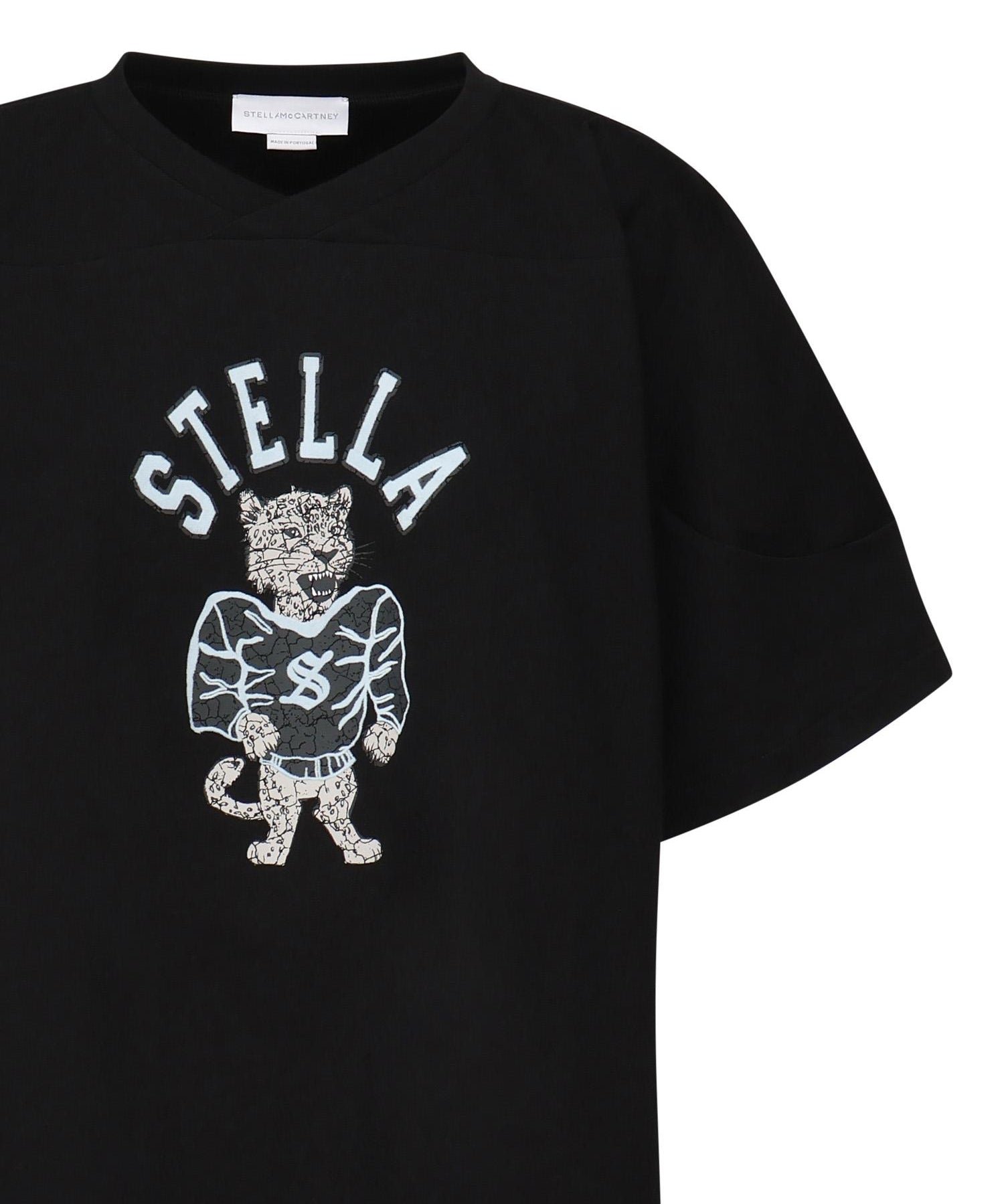 T-Shirt Varsity con stampa 6J0410 3SQA051000 STELLA McCARTNEY 