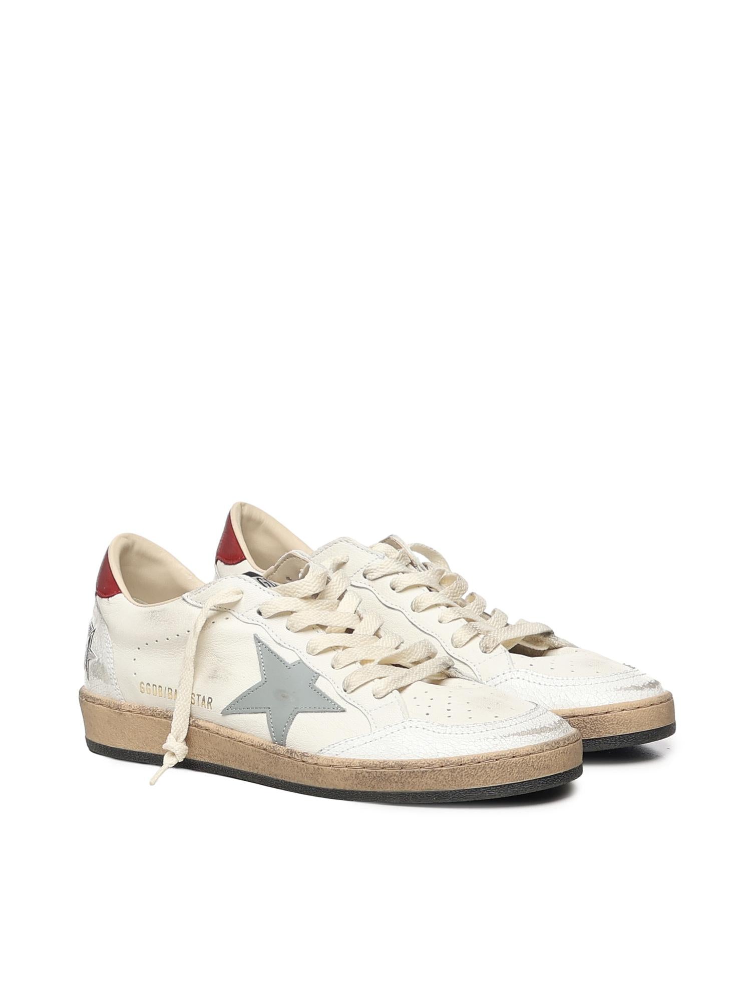Ball star in nappa stella grigia GMF00117 F00677712155 GOLDEN GOOSE 