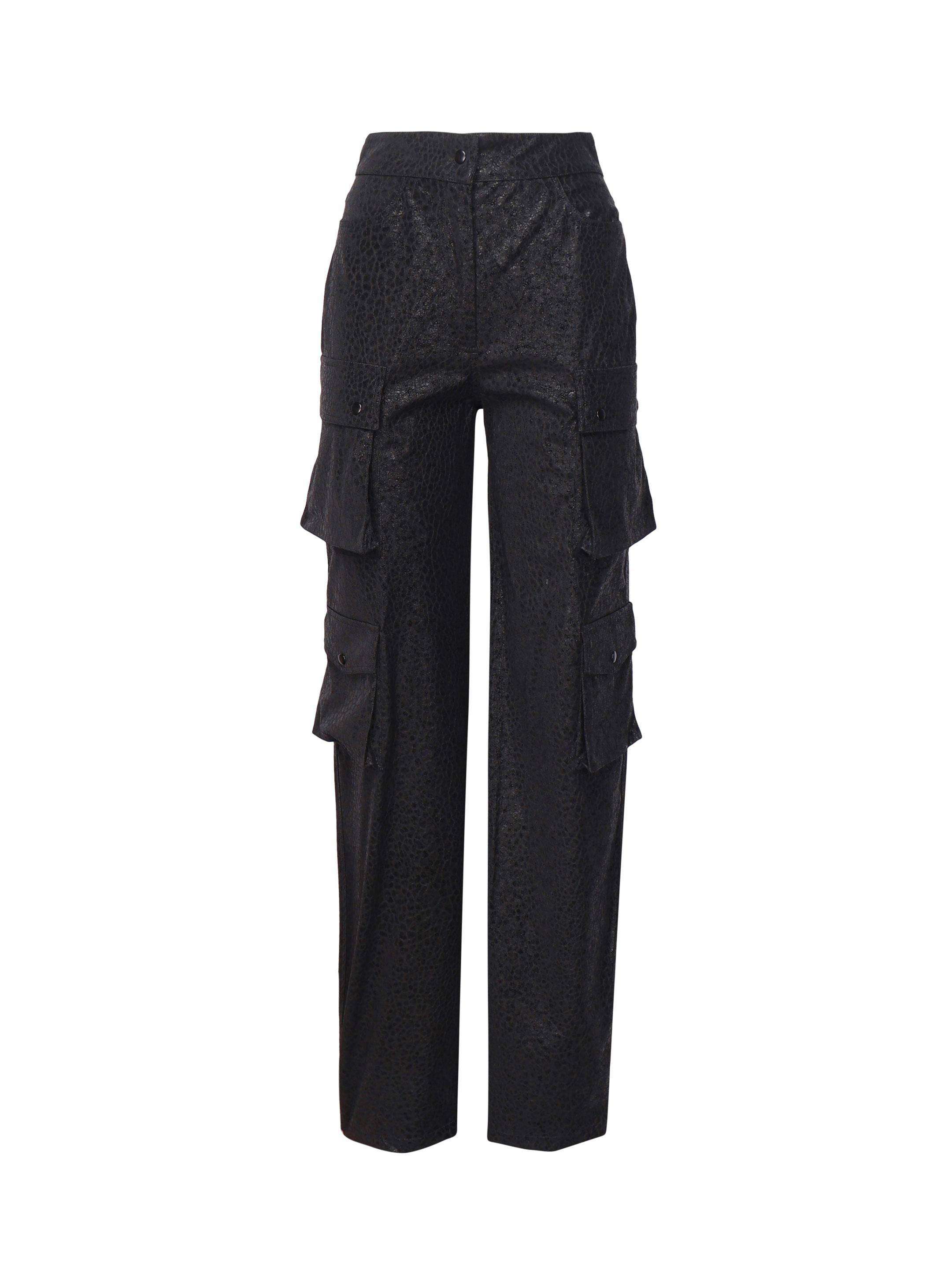 Pantaloni Batik AUW4CARGOP BLACK ALBERTO AUDENINO 