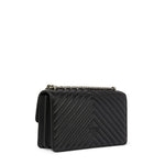 Borsa media a tracolla Love Bag One Chevron 100941 A0GKZ99O PINKO 