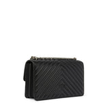 Borsa media a tracolla Love Bag One Chevron 100941 A0GKZ99O PINKO 