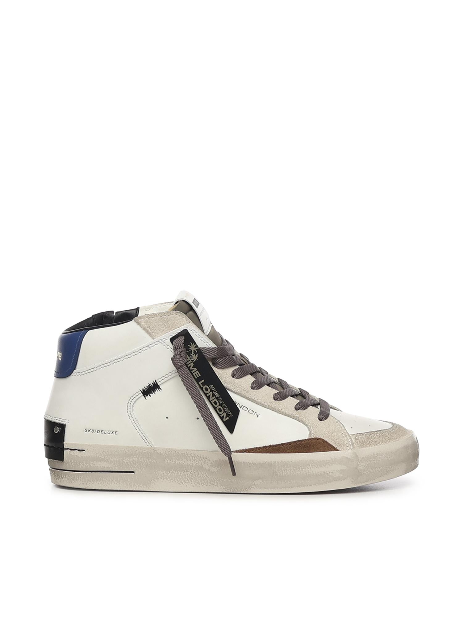 Sneakers Sk8 Deluxe Mid 11151AA8 WHITE CRIME LONDON 