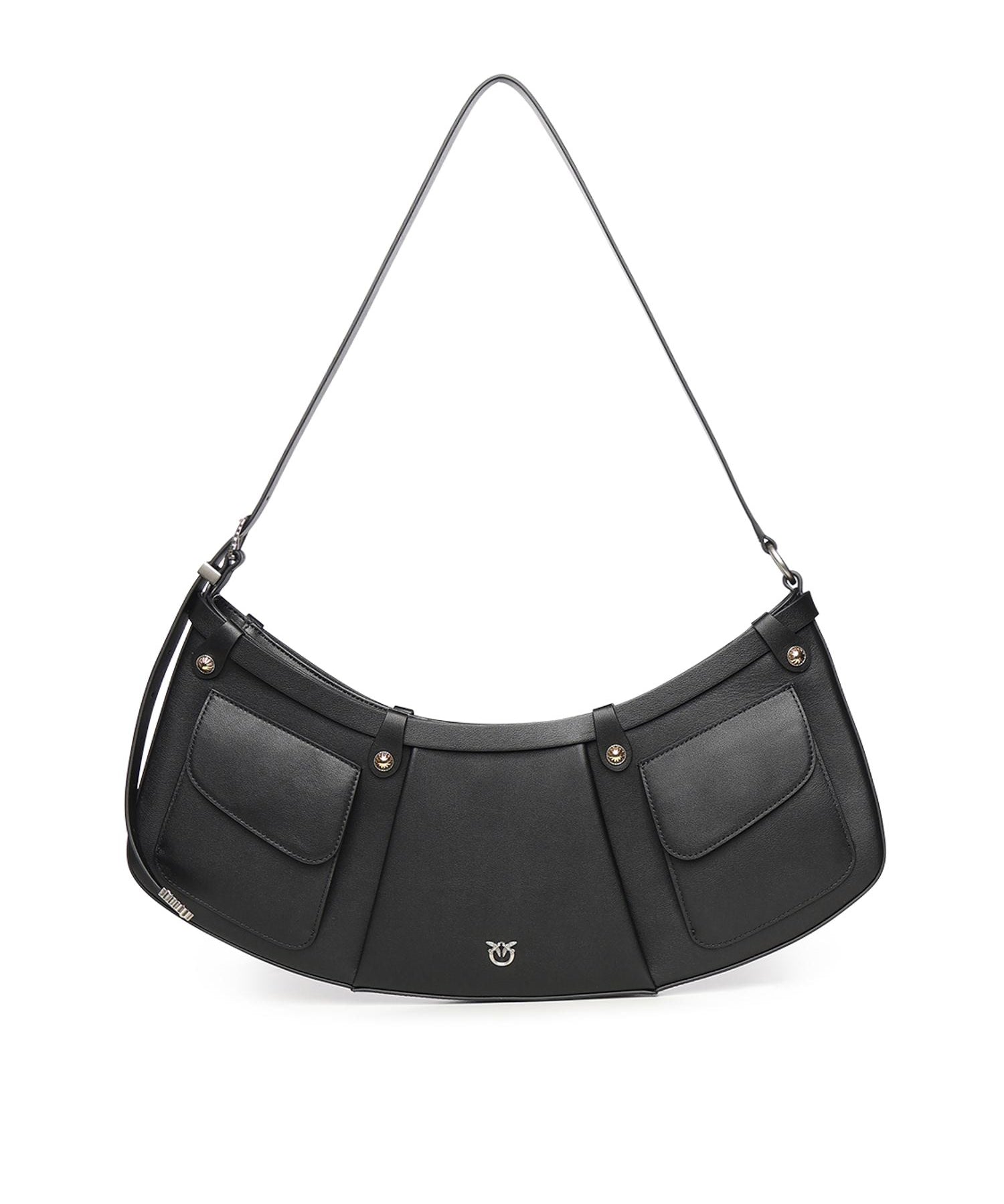 Borsa a spalla Pocket Body Bag in pelle con tasche 106865 A270Z99O PINKO 