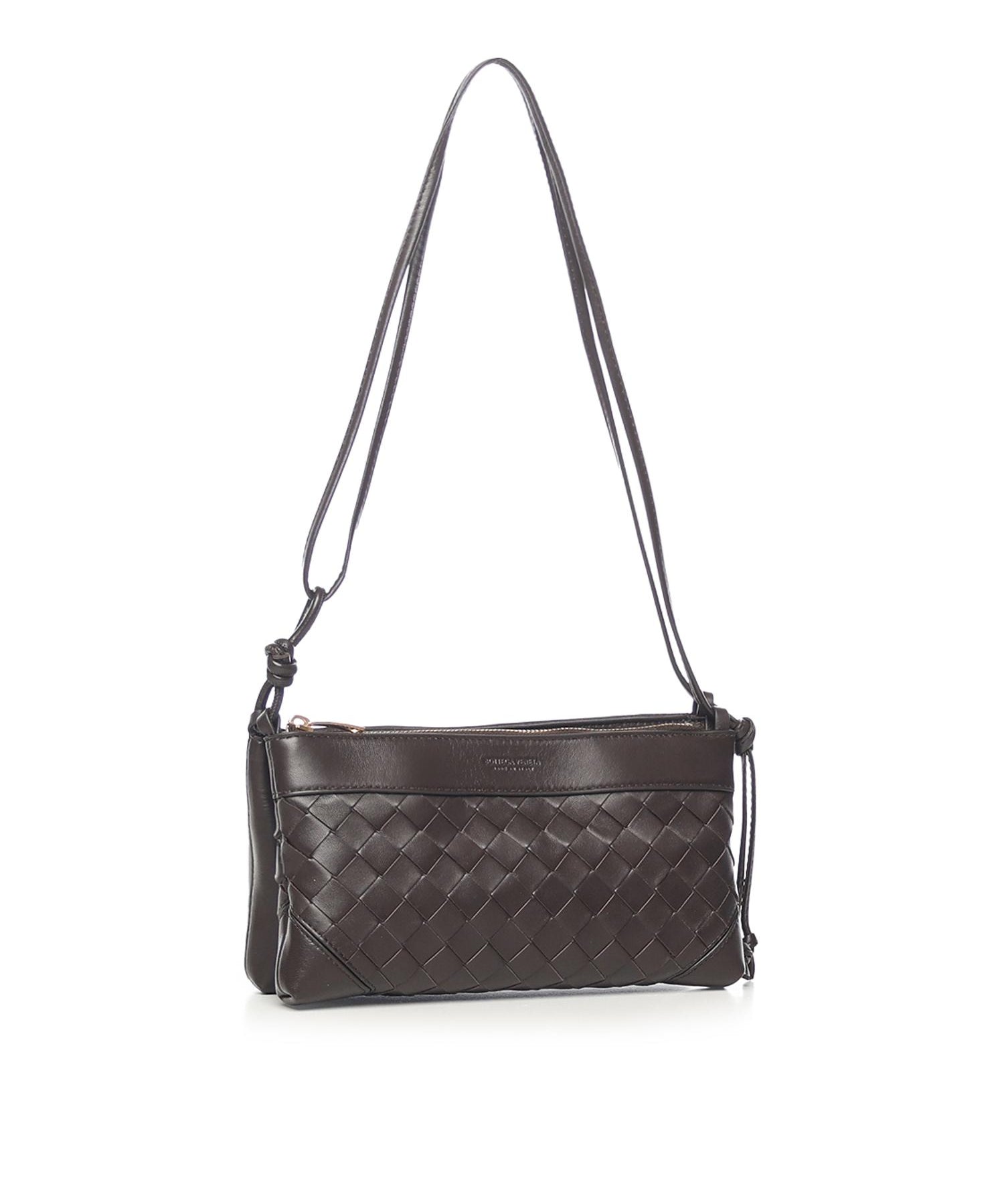 Borsa a spalla Double Patch 837574 VCPP12132 BOTTEGA VENETA 